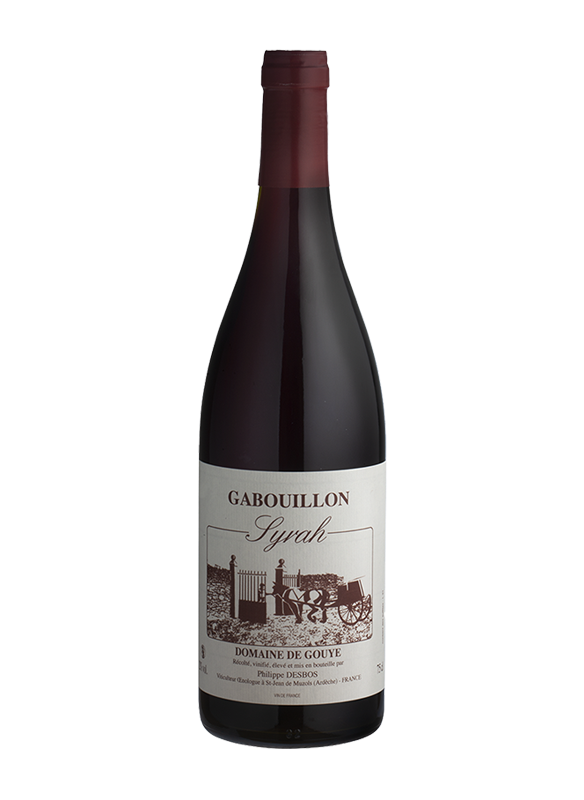Domaine de Gouye, 'Gabouillon', Syrah, VdF, Northern Rhône, France 2023