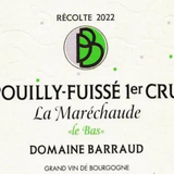 Domaine Barraud, Pouilly-Fuissé 1er Cru, La Marechaude 'Le Bas', Burgundy, France 2022